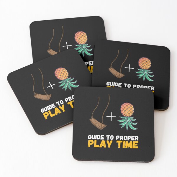 Item preview, Guide To Proper Play Time Funny Swinger Quote designed and sold by SharpThreadZ.