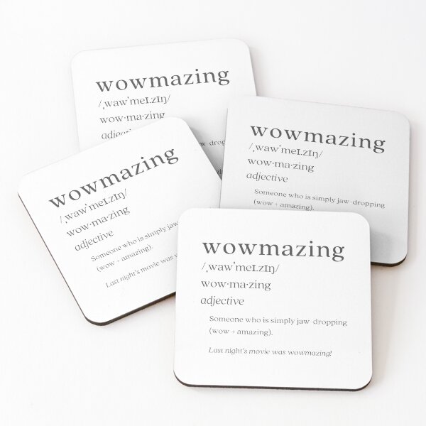 Item preview, Dictionary: wowmazing designed and sold by nature. electrified..