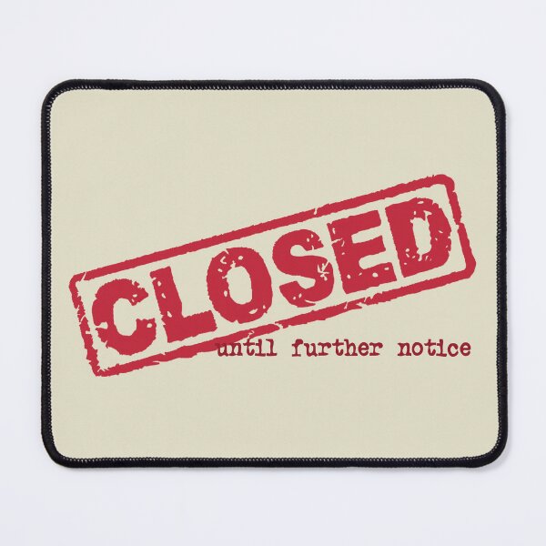 Item preview, Closed Sign designed and sold by 300Spikes.