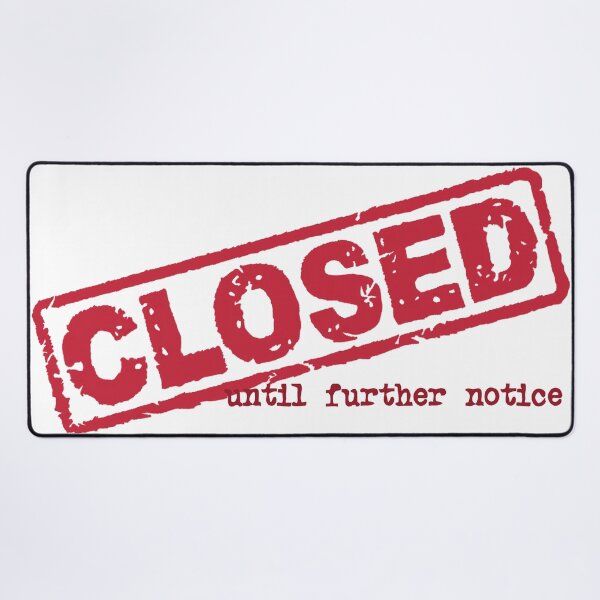 Item preview, Closed Sign designed and sold by 300Spikes.