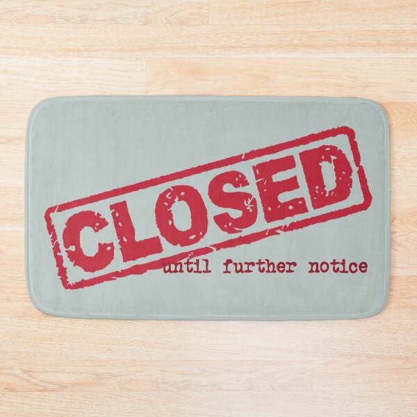 Item preview, Closed Sign designed and sold by 300Spikes.