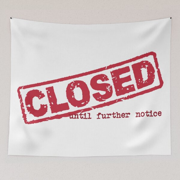Item preview, Closed Sign designed and sold by 300Spikes.