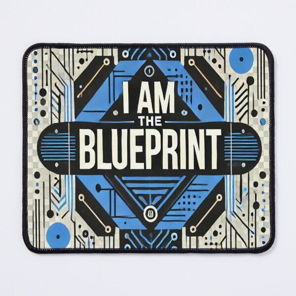 Item preview, I Am the Blueprint – Bold Neurodivergent Empowerment Design designed and sold by The Autistic Entrepreneur.