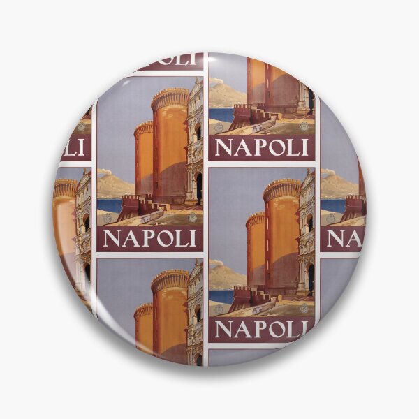 Item preview, Napoli  vintage poster   designed and sold by TeeARTHY.