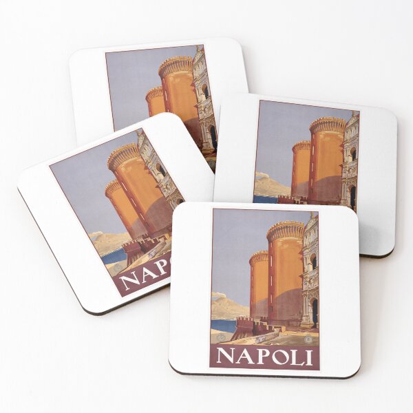 Item preview, Napoli  vintage poster   designed and sold by TeeARTHY.