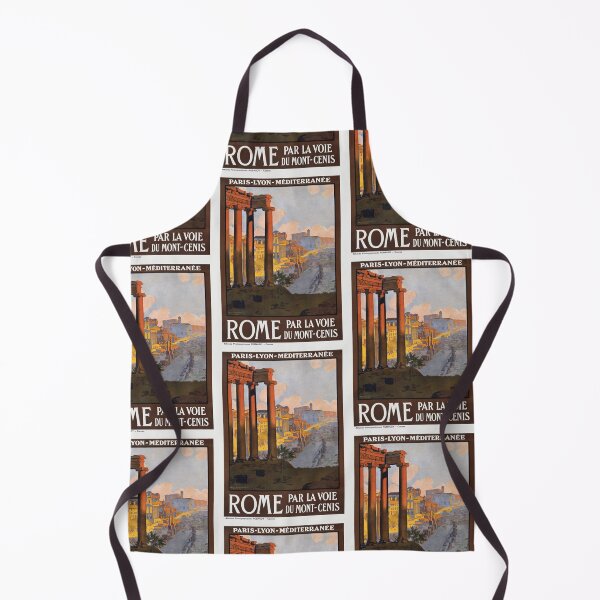 Item preview, Rome via the Mont-Cenis route vintage poster by Géo Dorival designed and sold by TeeARTHY.