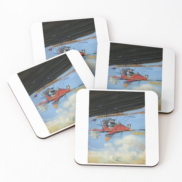 Item preview, Vintage air travel, aesthetic drawing by Harry Grant Dart designed and sold by TeeARTHY.