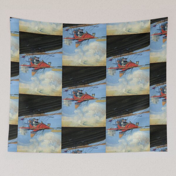 Item preview, Vintage air travel, aesthetic drawing by Harry Grant Dart designed and sold by TeeARTHY.