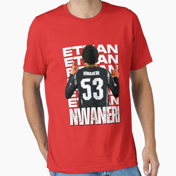 Ethan Nwaneri No. 53 T-Shirt | Arsenal 2024/25 Away Kit