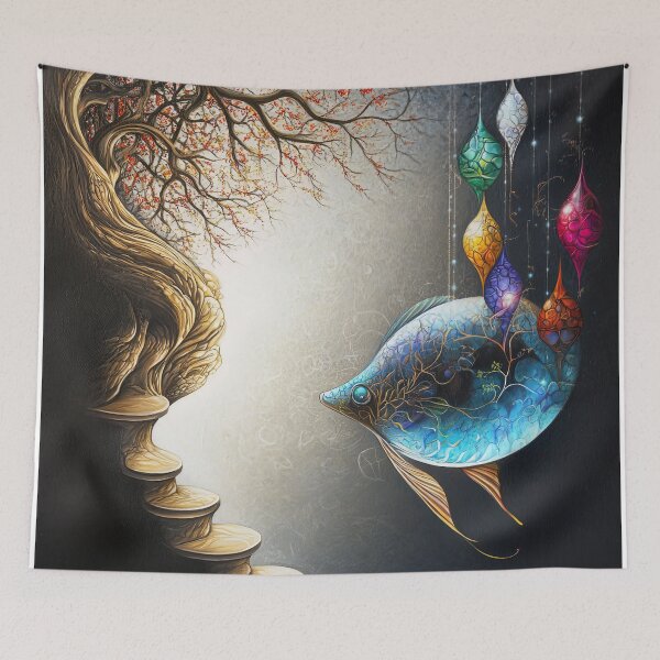 Item preview, "Aurora Guardian of the Crystal Cove" designed and sold by bloorose.