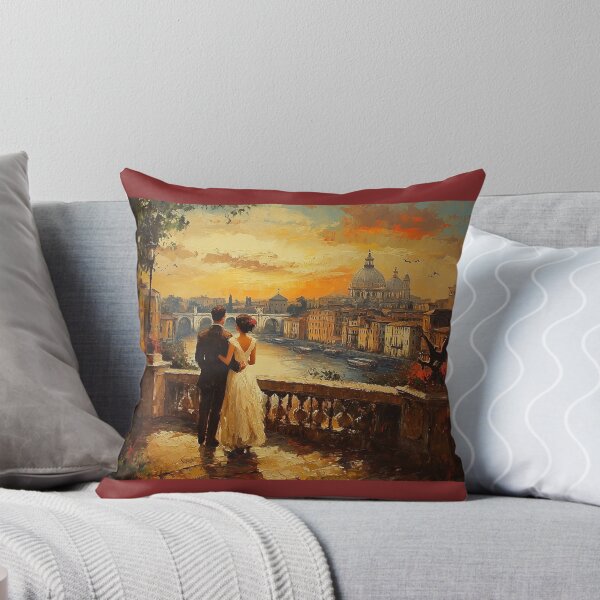 Item preview, Romantic Sunset in Rome: Eternal Love designed and sold by ArtVibeCo.