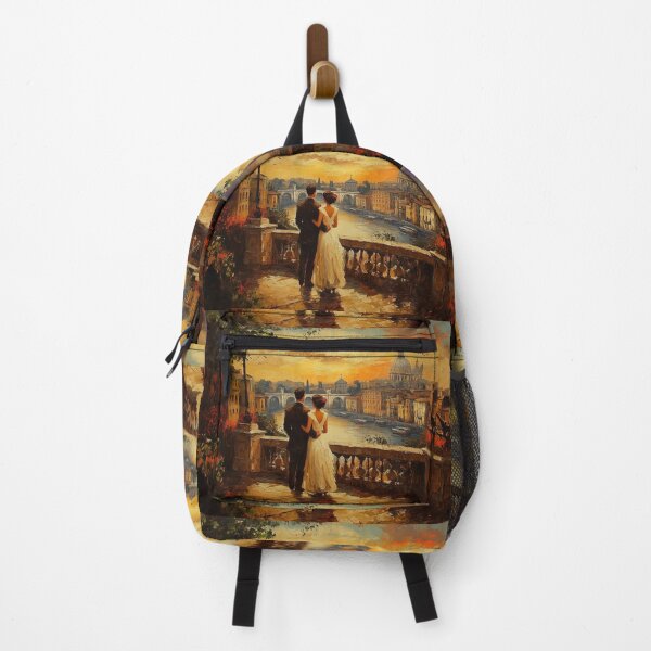Item preview, Romantic Sunset in Rome: Eternal Love designed and sold by ArtVibeCo.
