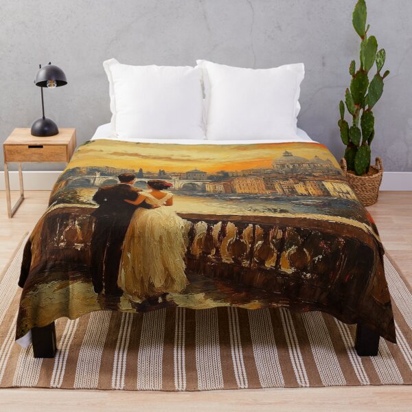 Item preview, Romantic Sunset in Rome: Eternal Love designed and sold by ArtVibeCo.