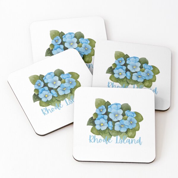 Item preview, Rhode Island State Flower Violet Classic T-shirt Sticker designed and sold by ThinkNature!.