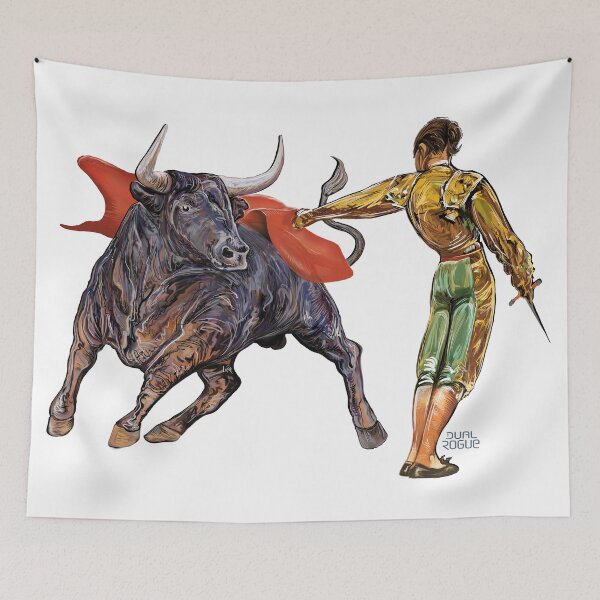 Item preview, Bullfighter or Bull Matadore Toreadore Toro Vaquero Horns designed and sold by oz10.