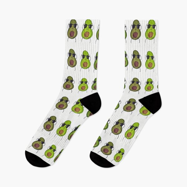 Item preview, Three Avocados Wearing Sunglasses cute kawaii anime  designed and sold by McK-originals.