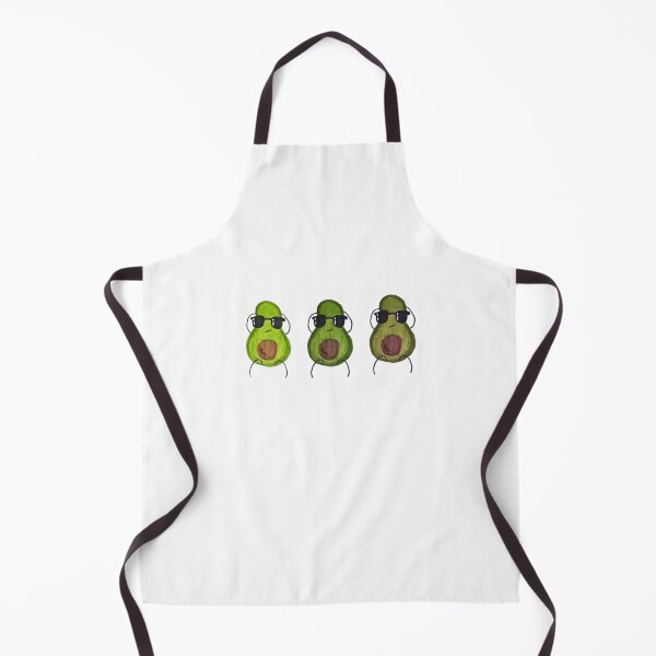 Item preview, Three Avocados Wearing Sunglasses cute kawaii anime designed and sold by McK-originals.