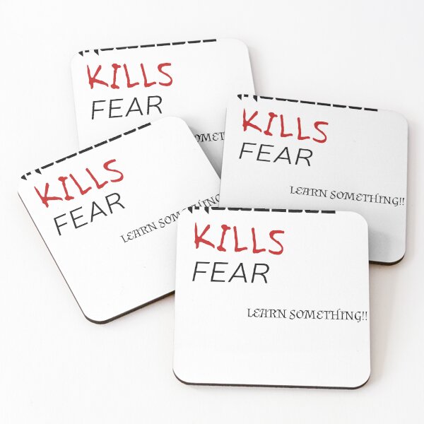 Item preview, Knowledge Kills Fear designed and sold by 1stShotTri.
