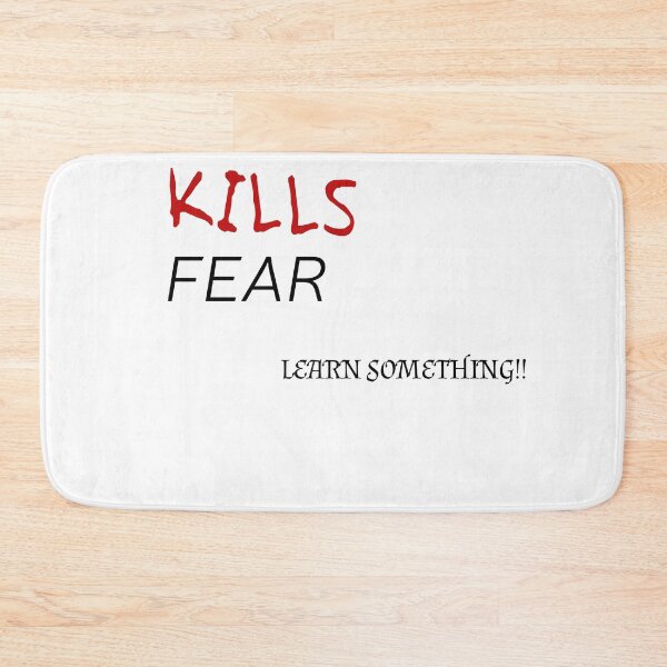 Item preview, Knowledge Kills Fear designed and sold by 1stShotTri.