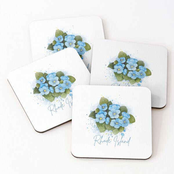 Item preview, Rhode Island State Flower Violet Classic T-shirt Sticker designed and sold by ThinkNature!.