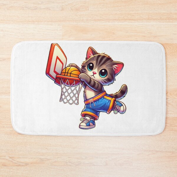 Item preview, Dunkin' Kitten: The Feline Slam Dunk Champion! designed and sold by abaddonmystery.