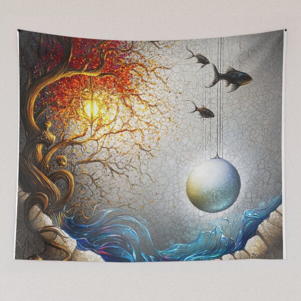 Item preview, "Ethereal Harmony: The Dance of Elements" designed and sold by bloorose.