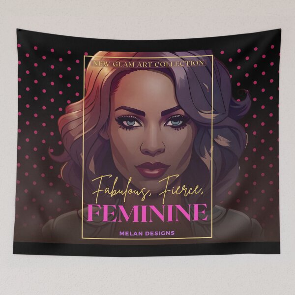 Item preview, Fabulous Fierce Feminine Glam Art Collection Melan Designs designed and sold by Melan Designs.