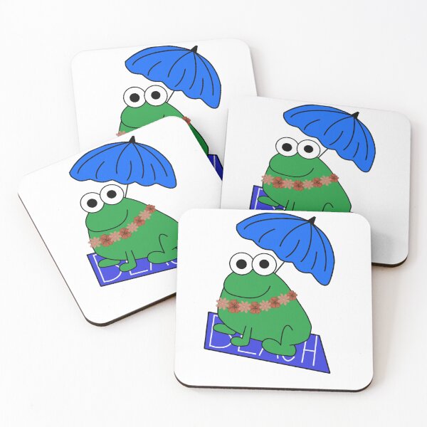 Item preview, Beach Vacation Phrog designed and sold by Burns and Blossom Collective.