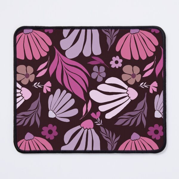 Item preview, Matisse flowers in purple designed and sold by MistyLakeArt.