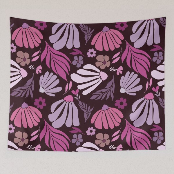 Artikelvorschau, Matisse-Blumen in Lila entworfen und verkauft von MistyLakeArt.