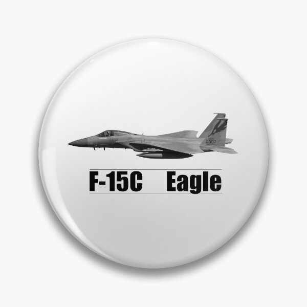 Item preview, Side view of an American F-15 Fighter Jet Flying Towards The Left designed and sold by blindphotog.
