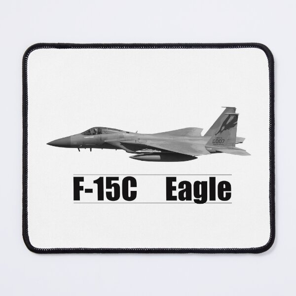 Item preview, Side view of an American F-15 Fighter Jet Flying Towards The Left designed and sold by blindphotog.