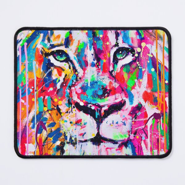 Item preview, Colorful Lion Graffiti designed and sold by ByOxCe.