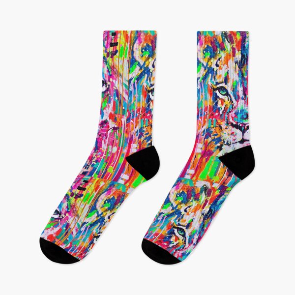 Item preview, Colorful Lion Graffiti designed and sold by ByOxCe.