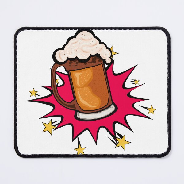 Item preview, beer explosion bubble star foam alcohol booze designed and sold by Achille3777.