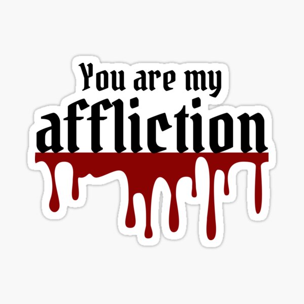 Item preview, Nosferatu: You are my affliction - drip designed and sold by Bookboned.