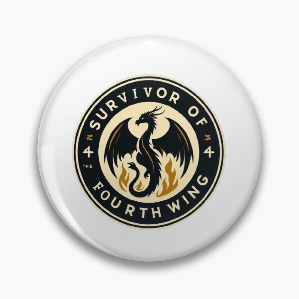 Item preview, Copy of 'The Fourth Wing' Survivor with Dragon - The Fourth Wing designed and sold by Cintia Sanz Alonso.