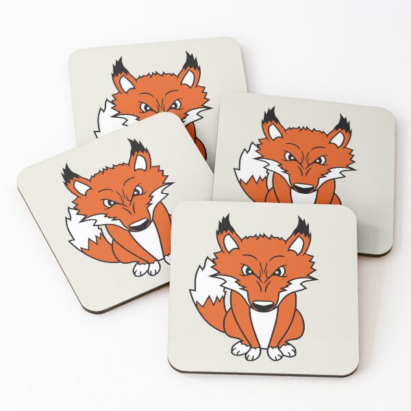 Item preview, Fox Evil Eyes Dangerous Red Fox Wild Animal Angry designed and sold by shirt-o-mat.