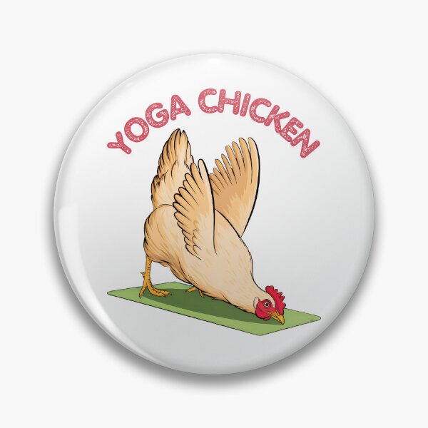 Item preview, Yoga Chicken: A Hilarious And Flexible Farmyard Yogi Finding Inner Peace designed and sold by elynne9.