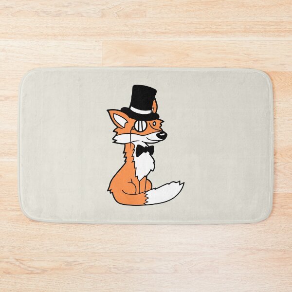 Item preview, Red Fox Sir Mr. Top Hat Monocle Glasses Rich Man designed and sold by shirt-o-mat.