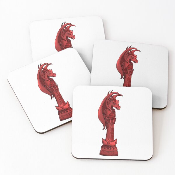 Item preview, Red Dragon Queen chess piece designed and sold by Inkhandsloreheart.