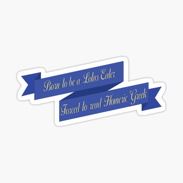 Item preview, Born to be a Lotus Eater Ribbon designed and sold by FeminaFacti.