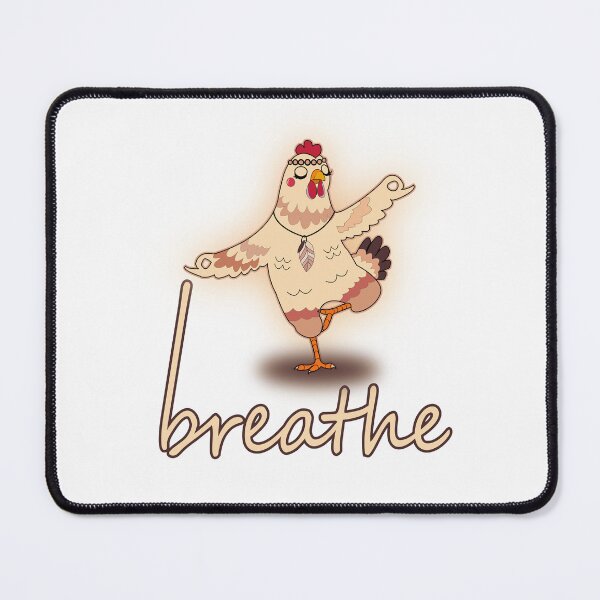 Item preview, Yoga Chicken Breathe designed and sold by lino4king.