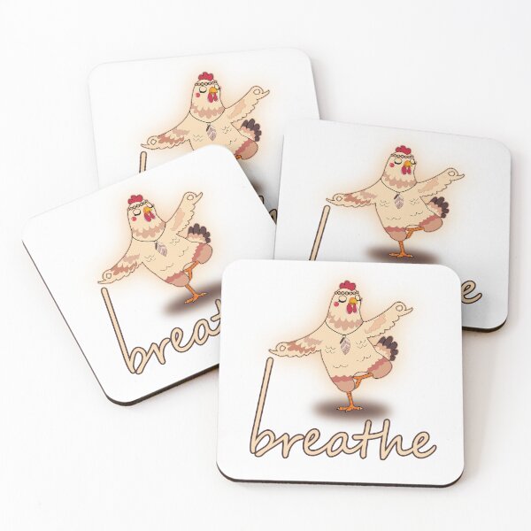 Item preview, Yoga Chicken Breathe designed and sold by lino4king.