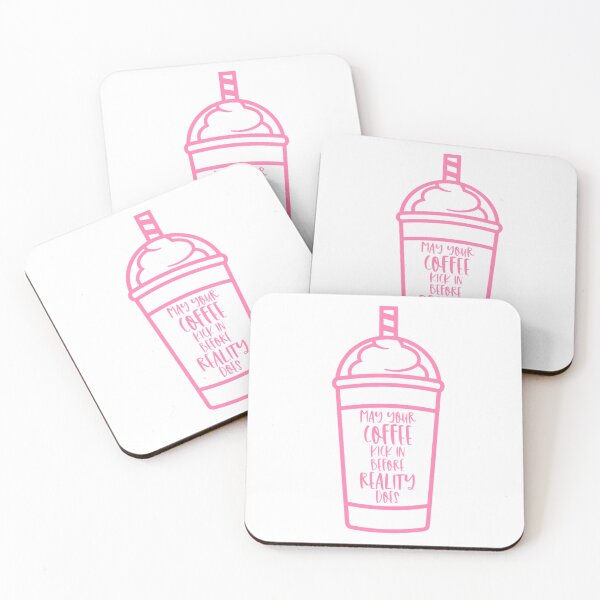 Item preview, may your coffee kick in before reality does designed and sold by jessaxlyn.