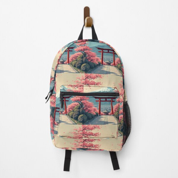 Item preview, Vintage Kyoto City in Japan Mt. Fuji Mountains designed and sold by TeeARTHY.