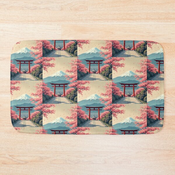 Item preview, Vintage Kyoto City in Japan Mt. Fuji  Mountains designed and sold by TeeARTHY.