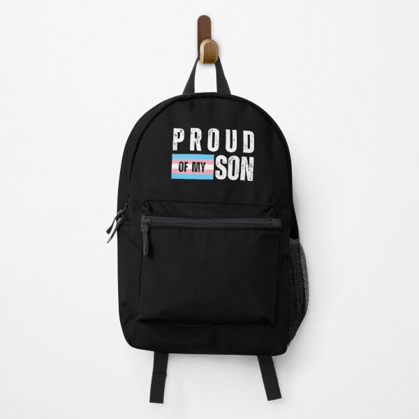 Item preview, PROUD OF MY TRANSGENDER SON | TRANSGENDER SON PRIDE | TRANS FLAG PROUD PARENT designed and sold by Festive Feminist.