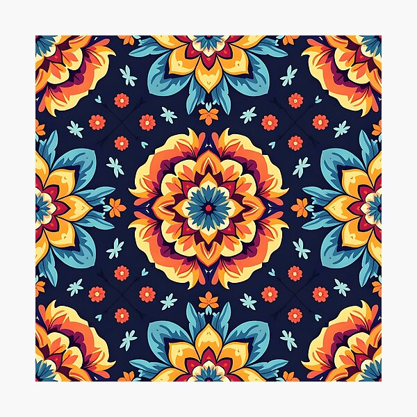 Item preview, Vibrant Floral Art for Duvet Covers, Canvas & Curtains designed and sold by CelestialAllure.