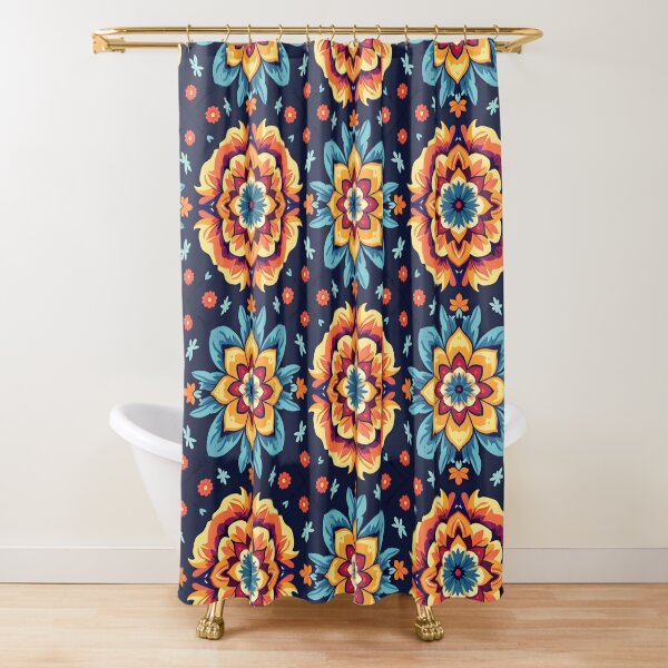 Item preview, Vibrant Floral Art for Duvet Covers, Canvas & Curtains designed and sold by CelestialAllure.